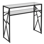 Консольные столики с полкой в прихожую 1091-CB grey