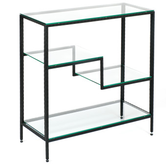 Кованые металлические консольные столики 1013-CB clear