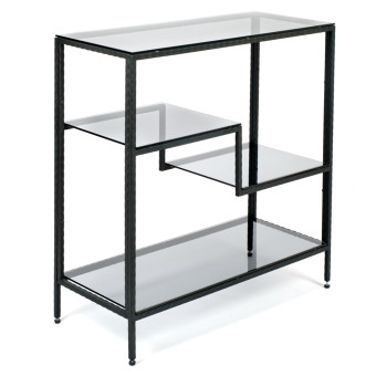 Кованые металлические консольные столики 1013-CB grey