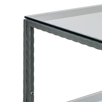 Кованые металлические консольные столики 1013-CB grey