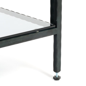 Кованые металлические консольные столики 1013-CB grey