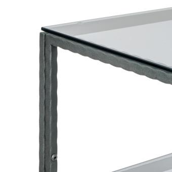 Кованые металлические консольные столики 1013-CB loft grey