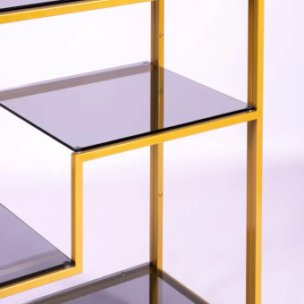 Кованые металлические консольные столики 1013-CG grey