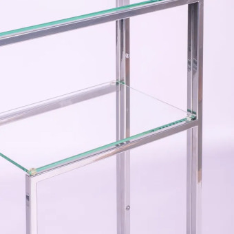 Кованые металлические консольные столики 1013-CS clear