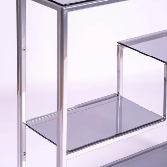 Кованые металлические консольные столики 1013-CS grey