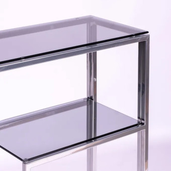 Кованые металлические консольные столики 1013-CS grey