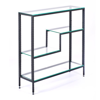 Кованые металлические консольные столики 1014-CB clear