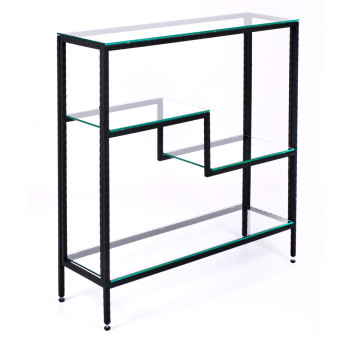 Кованые металлические консольные столики 1014-CB clear