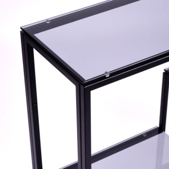 Кованые металлические консольные столики 1014-CB grey