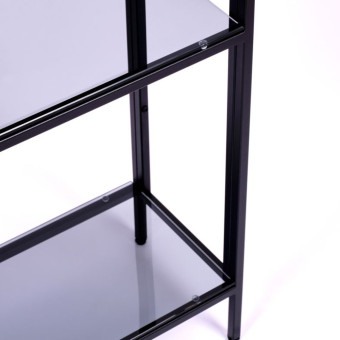 Кованые металлические консольные столики 1014-CB grey