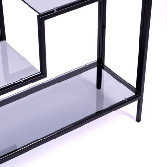 Кованые металлические консольные столики 1014-CB grey