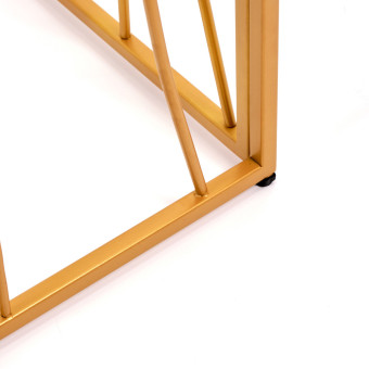 Узкий консольный столик в прихожую 1024-CG grey