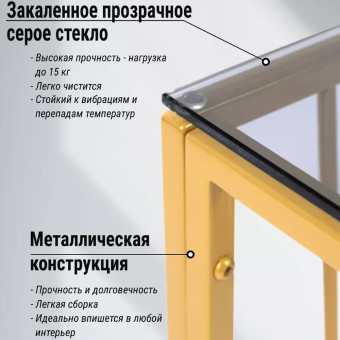 Кофейный столик 1024-CTG grey