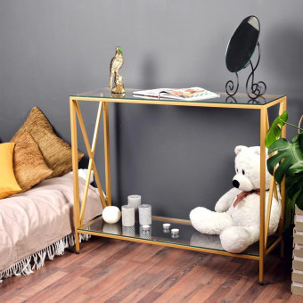 Консольный стол в спальню 1031-CB_G clear