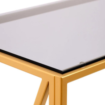 Консольный стол в спальню 1031-CB_G grey