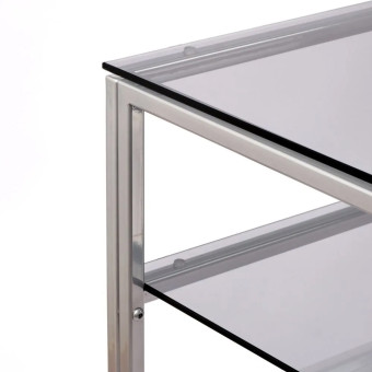 Узкий консольный столик в прихожую 1042-CS grey