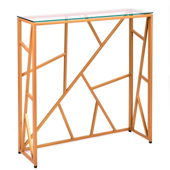 Узкий консольный столик в прихожую 1054-CG clear