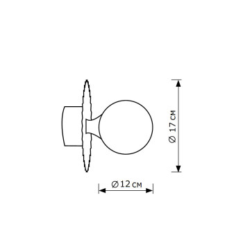 Настенно-потолочный светильник Lighthall Pearl LH012152