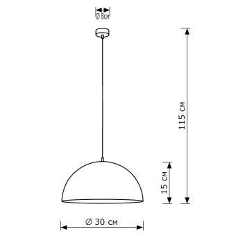 Подвесной светильник Lighthall Amber 30 LH032024