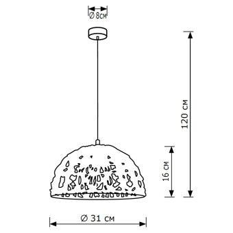 Подвесной светильник Lighthall Lace LH032097