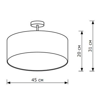 Потолочная люстра Lighthall Nova M LH052088