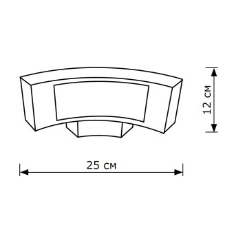Уличный настенные светильник Lighthall Lamar LH062016