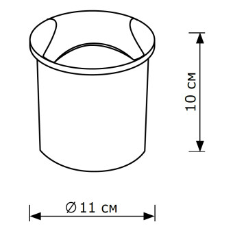 Уличный грунтовый светильник Lighthall Pat LH062020