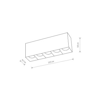Накладной светильник Nowodvorski Midi Led White 10048