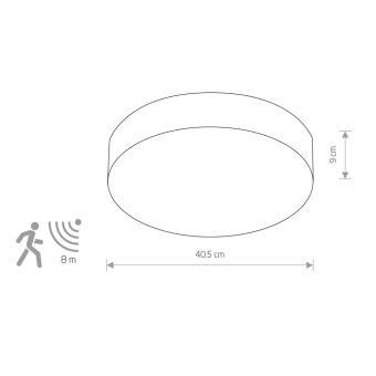 Потолочный cветильник Nowodvorski Arena Black 10177