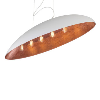 Люстра подвесная Nowodvorski Canoe White/Copper 10326