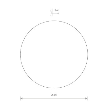 Настенный светильник Nowodvorski Ring Led M Satine Chocolate 10352
