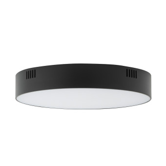Потолочный cветильник Nowodvorski Lid Round Led Black 10407