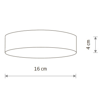 Потолочный cветильник Nowodvorski Lid Round Led White 10412