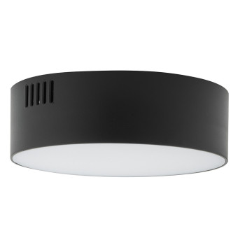 Потолочный cветильник Nowodvorski Lid Round Led Black 10415