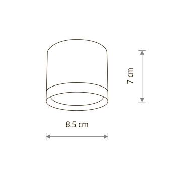 Накладной светильник Nowodvorski Silba White 10476