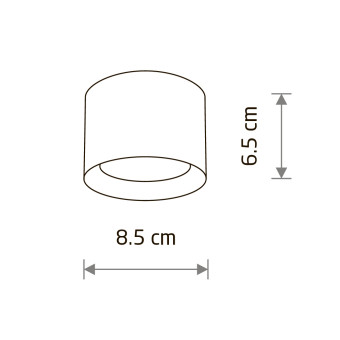 Потолочный cветильник Nowodvorski Maun White 10481