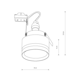 Встраиваемый светильник Nowodvorski Mljet White 10494