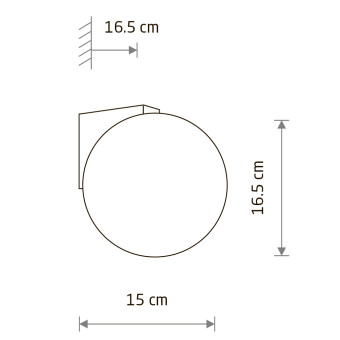 Настенный светильник Nowodvorski Aloe Brass 10525