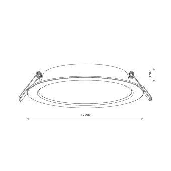 Встраиваемый светильник Nowodvorski Mykonos Led White 10540
