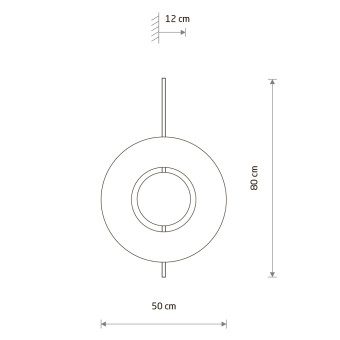 Настенный светильник Nowodvorski Sunset A Natural Wood/Black 10576