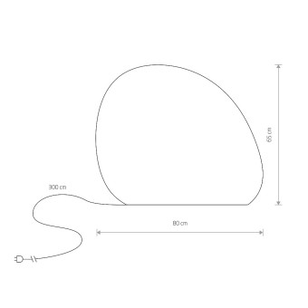 Ландшафтный светильник Nowodvorski Stone L White 10581