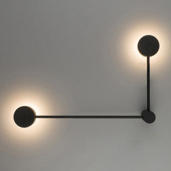 Настенный светильник  Nowodvorski Orbit Black 10638