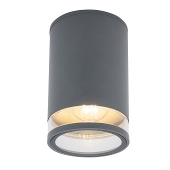 Уличный потолочный светодиодный светильник Nowodvorski Rock Pro Graphite 10687