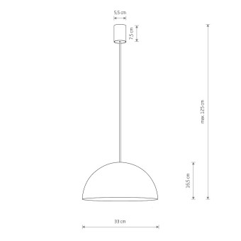 Подвесной светильник Nowodvorski Hemisphere Super S White (Cерия Hemisphere Super S, Цвет Белый) арт. 10695