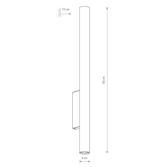 Настенный светильник Nowodvorski Fourty Wall XL White 10758