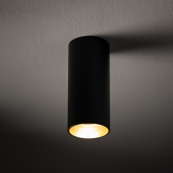 Потолочный cветильник Nowodvorski Mono S Black/Brass 10779