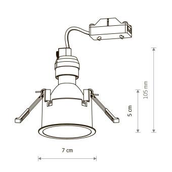 Встраиваемый светильник Nowodvorski Cup 3 Set White 10793