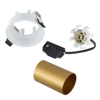 Спот встраиваемый Nowodvorski Mono Slide Gold/White 10798