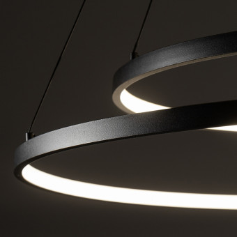 Подвесная люстра Nowodvorski Circolo Led Black 10814