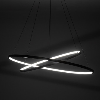 Подвесная люстра Nowodvorski Circolo Led Black 10814